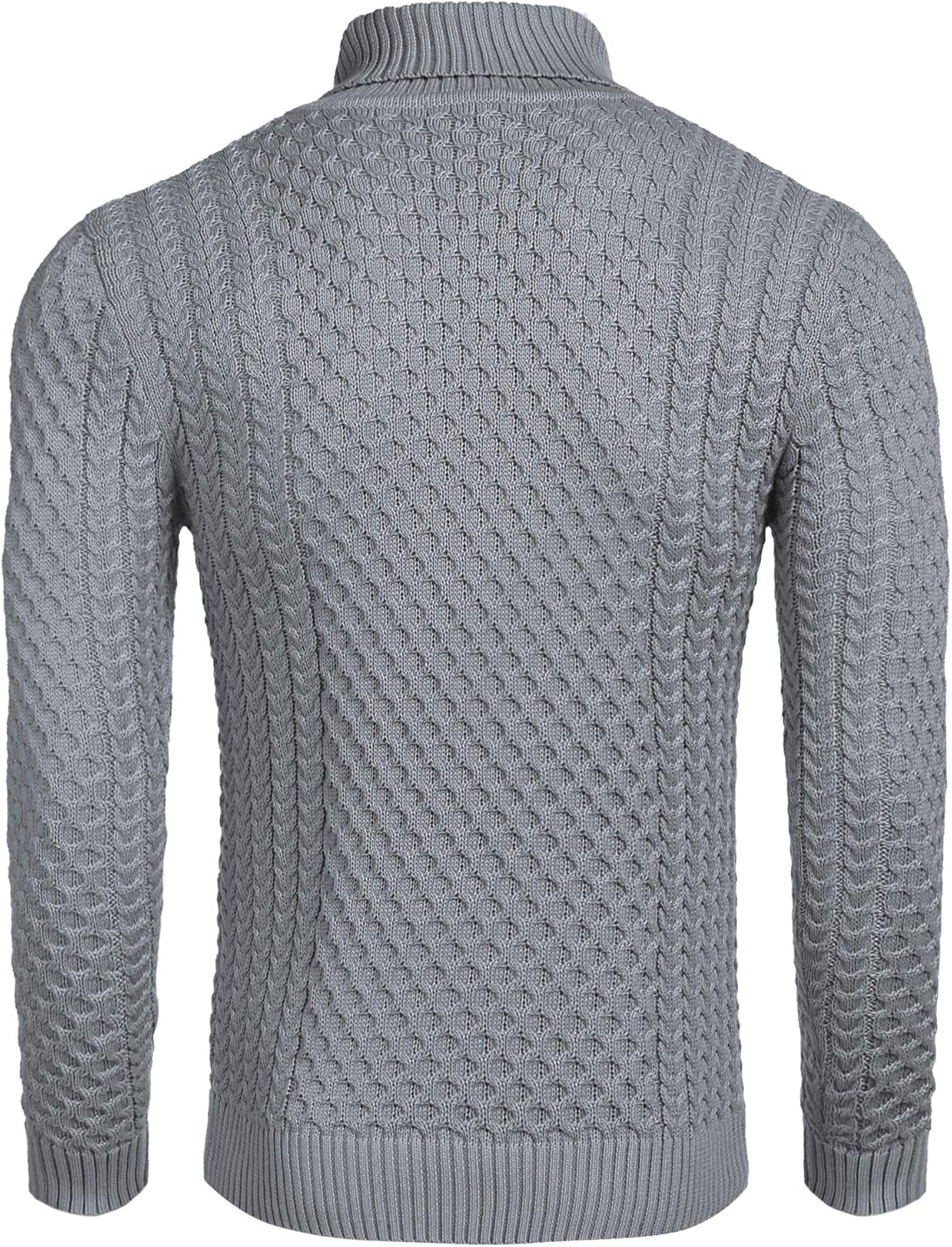 Lässiger gestrickter Rollkragenpullover für Herren - Sander 3