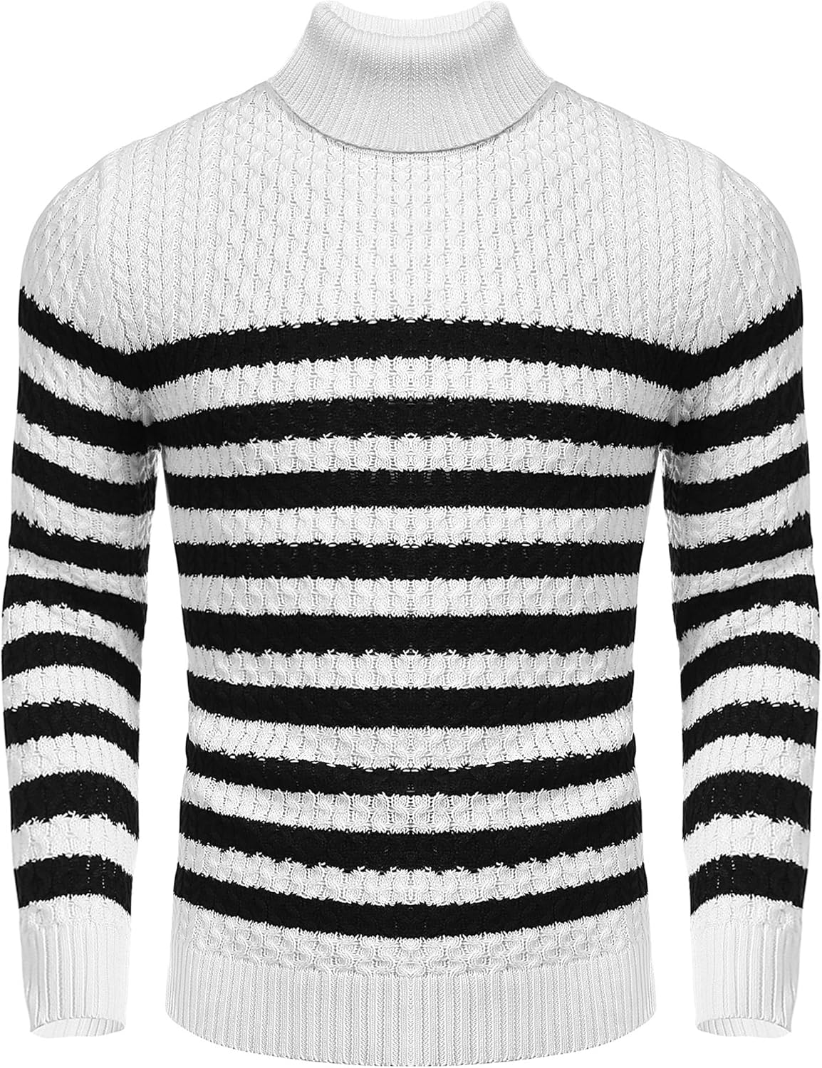 Lässiger gestrickter Rollkragenpullover für Herren - Sander 8
