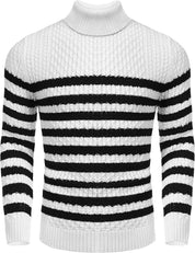 Lässiger gestrickter Rollkragenpullover für Herren - Sander 8