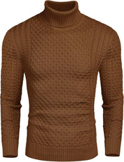 Lässiger gestrickter Rollkragenpullover für Herren - Sander 9