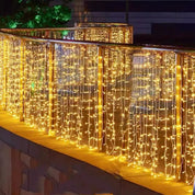 Lichterkranz | Solarbetriebene Eiszapfenbeleuchtung für die Außendekoration 2