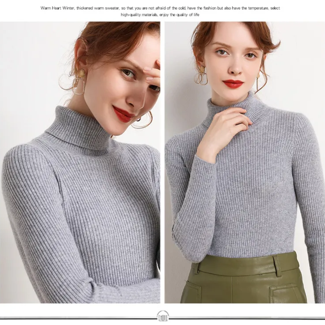 Lorrie | Rollkragenpullover aus Kaschmir 11