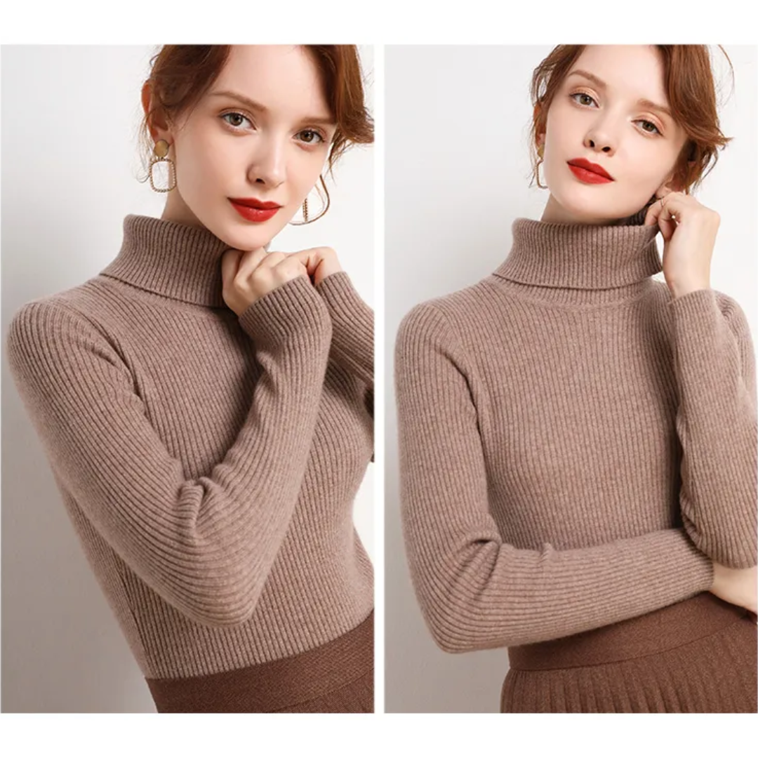 Lorrie | Rollkragenpullover aus Kaschmir 7