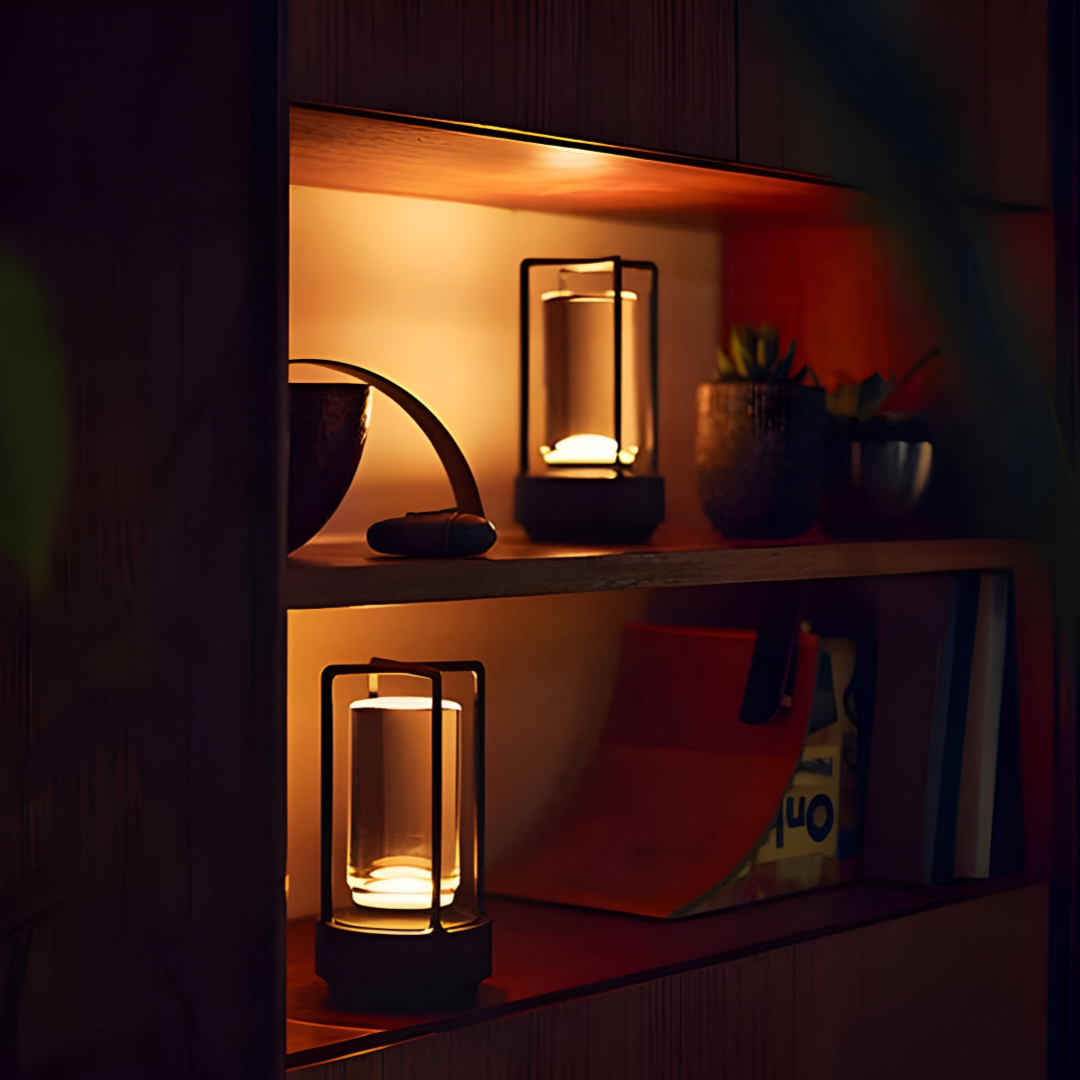 LuminaGlow | Tragbare, dimmbare Tischleuchte für Schlafzimmer und Büro 2