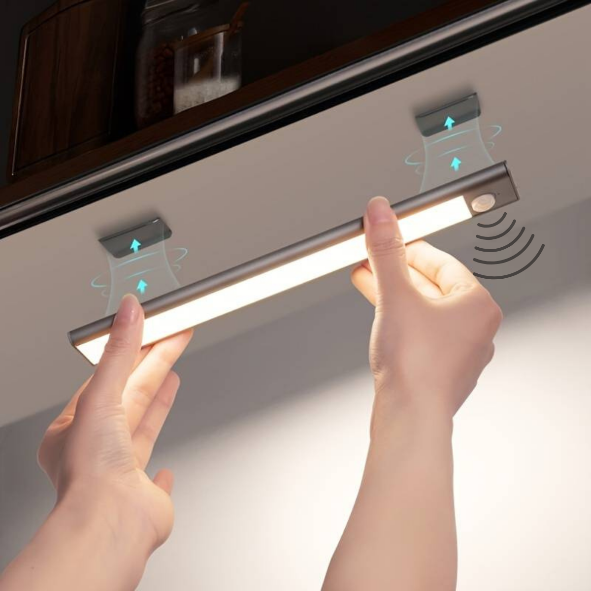 Luminalux - Smart Wireless LED -Licht, drei Lichtmodi | Bewegungssensor aktiviert 0