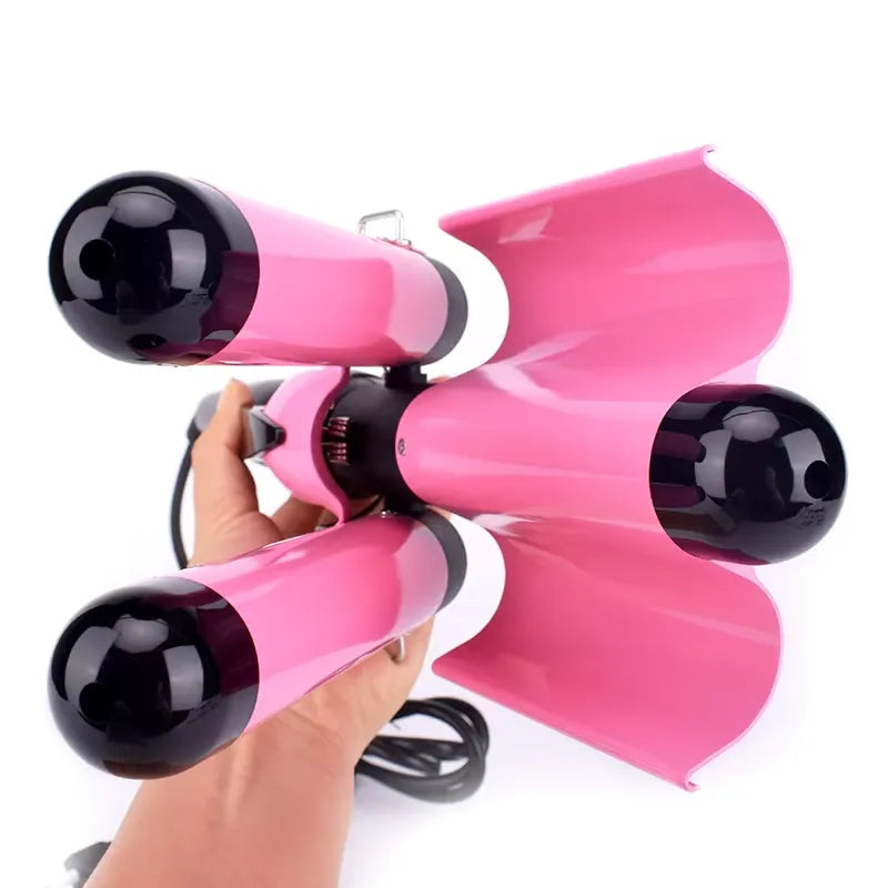 Luxecurl - dreifarbiger Haarstyler -Zauberstab 4
