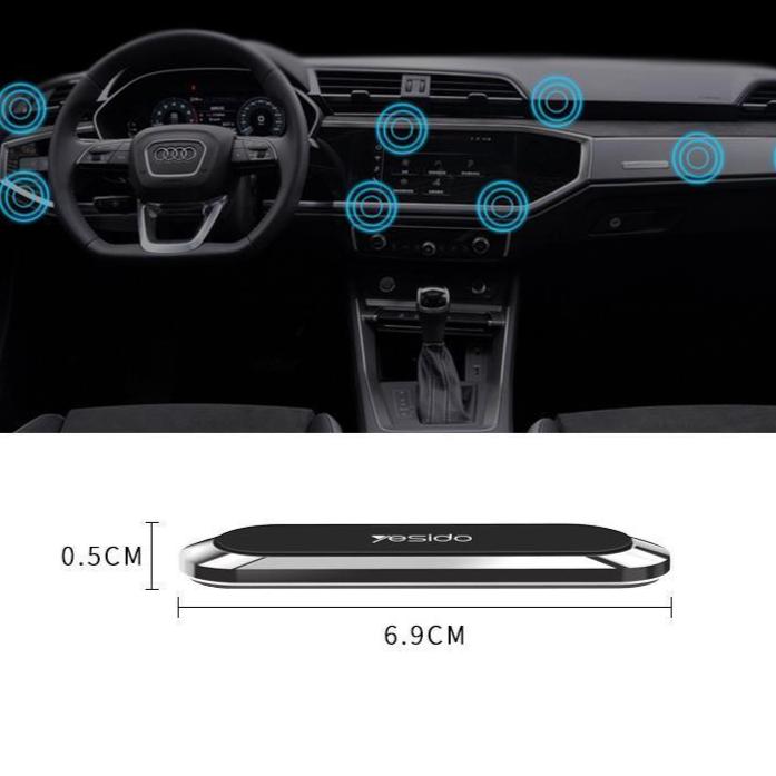 Magnetischer Automobilhalter mit Werkzeugfreier Installation und starkem Griff-Universal Mobiltelefonhalter für die Entlüftungshalterung 3