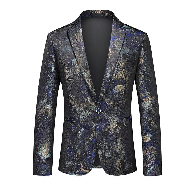Männer maßgeschneiderte elegante Blazerjacke 3
