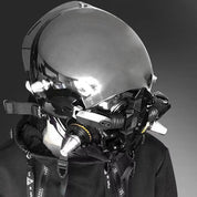 Maske Rollenspiel Leuchtmaschine Science Fiction Mechanischer Windhelm 2