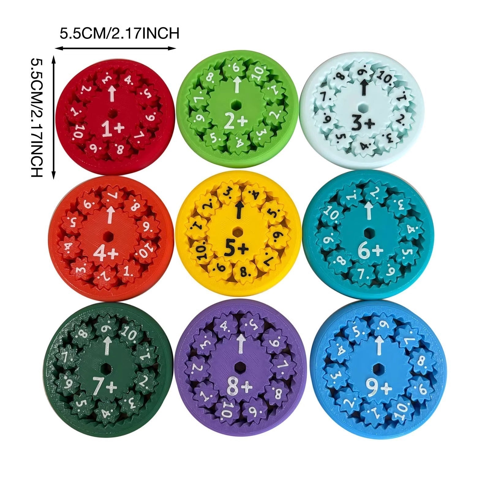 MathSphere | Fidget Spinner Spielzeug für anregendes und lehrreiches Spielen 2