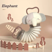 MelodyNest | Interaktives Baby-Akkordeonspielzeug – Bunte Rassel für frühes Lernen und Spielen 0