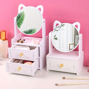 Meowglow - Katzenohr -Make -up -Spiegel mit Aufbewahrung 2
