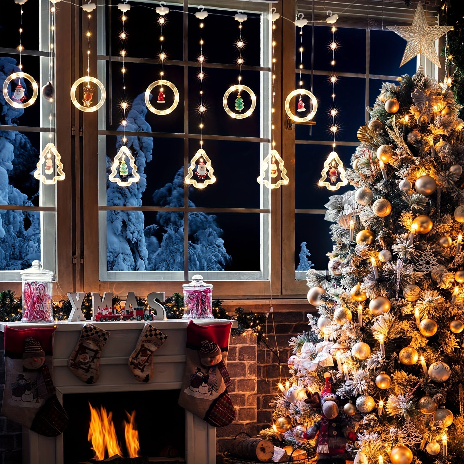 MerryCircle – LED-Wunschringlicht mit rotierendem Farbeffekt 3