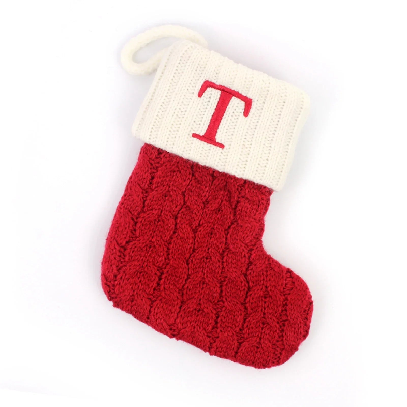 MerrySock – Nordischer Weihnachtsstrumpf mit weichem Plüschbündchen 23