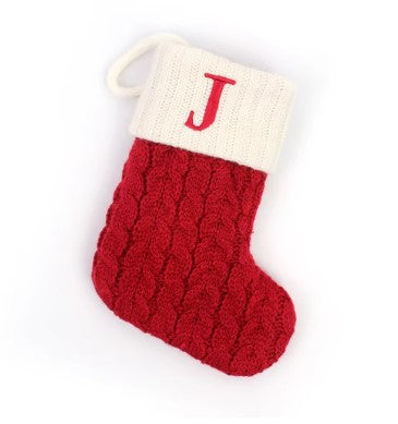 MerrySock – Nordischer Weihnachtsstrumpf mit weichem Plüschbündchen 24