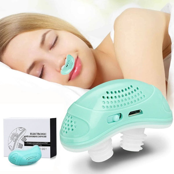 Micro CPAP Sleep Apnoe Machine für Reisen & Anti -Schnarchen - CPAP -Alternative 0