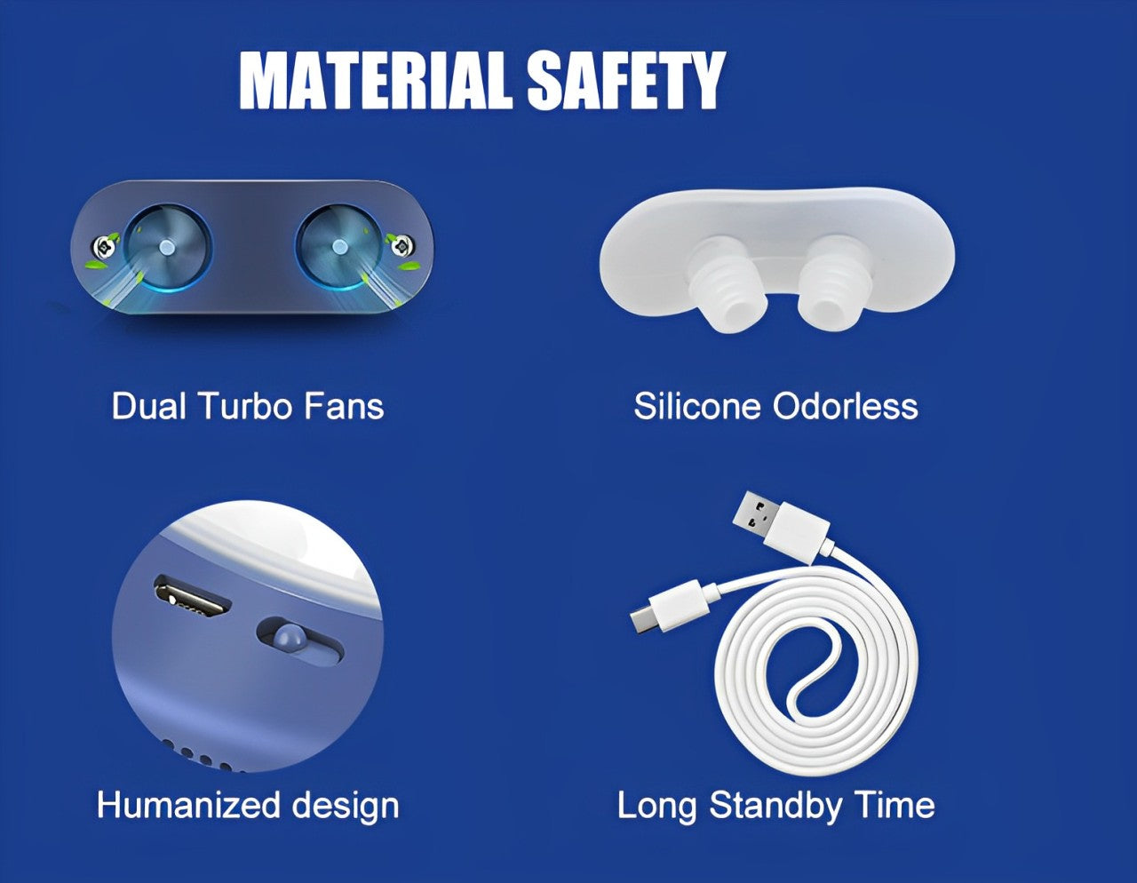Micro CPAP Sleep Apnoe Machine für Reisen & Anti -Schnarchen - CPAP -Alternative 5