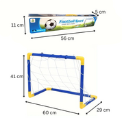 Mini-Fußballtor-Set – Kompaktes Indoor-Spielzeugtor für Kinder 3