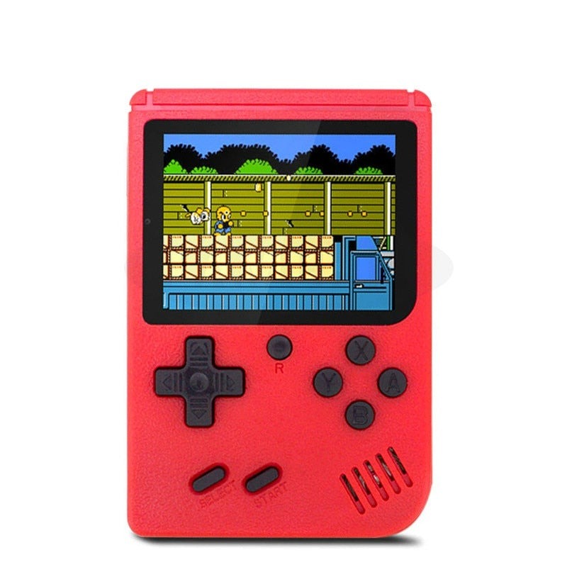 Mini-Retro-Spielkonsole – Tragbarer Handheld-Spielplayer mit 400 vorinstallierten Klassikern für unterwegs 0