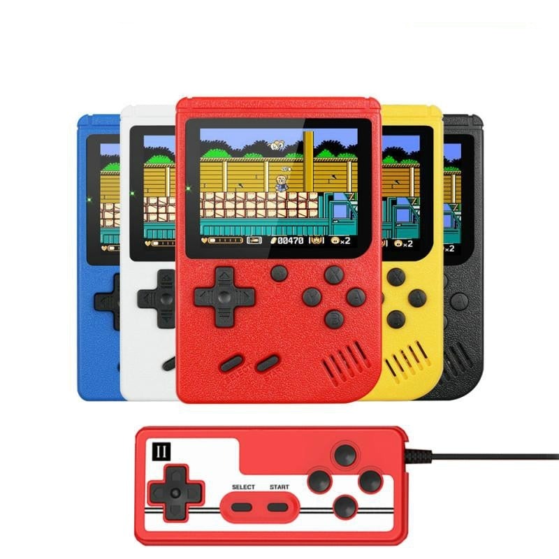 Mini-Retro-Spielkonsole – Tragbarer Handheld-Spielplayer mit 400 vorinstallierten Klassikern für unterwegs 3