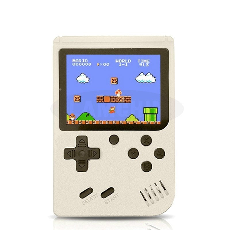 Mini-Retro-Spielkonsole – Tragbarer Handheld-Spielplayer mit 400 vorinstallierten Klassikern für unterwegs 7
