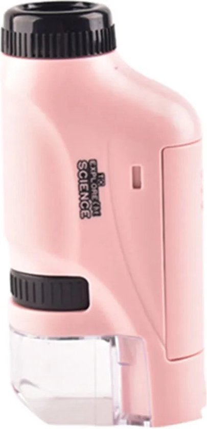 Mini-Taschenmikroskop – LED-Licht & 60- bis 120-facher Zoom für lehrreiche Entdeckungen von Kindern 3