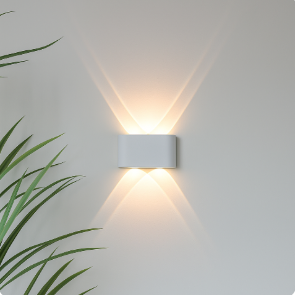 Moderne Wandleuchte für den Innen- und Außenbereich – Minimalistische LED-Leuchte 5