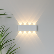 Moderne Wandleuchte für den Innen- und Außenbereich – Minimalistische LED-Leuchte 9