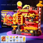 Montessori-Lernspielzeug – Mehrschichtige Kugelbahn für interaktives Lernen, ideales Lernspielzeug für 3- bis 5-Jährige 0