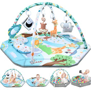 Multifunktionale 8-in-1-Spielmatte für Babys – Abnehmbare sensorische Spielzeuge mit weichem Schaumstoffdesign für Babys 1