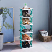 Multifunktionales und Faltbares Schuhregal - SpaceSaver 14