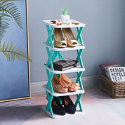 Multifunktionales und Faltbares Schuhregal - SpaceSaver 15