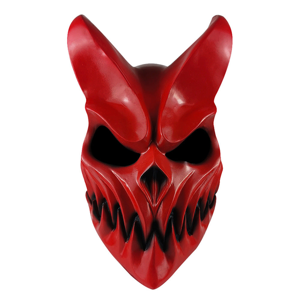 Mund bewegliche PVC-Maske Halloween Ball Requisiten 5