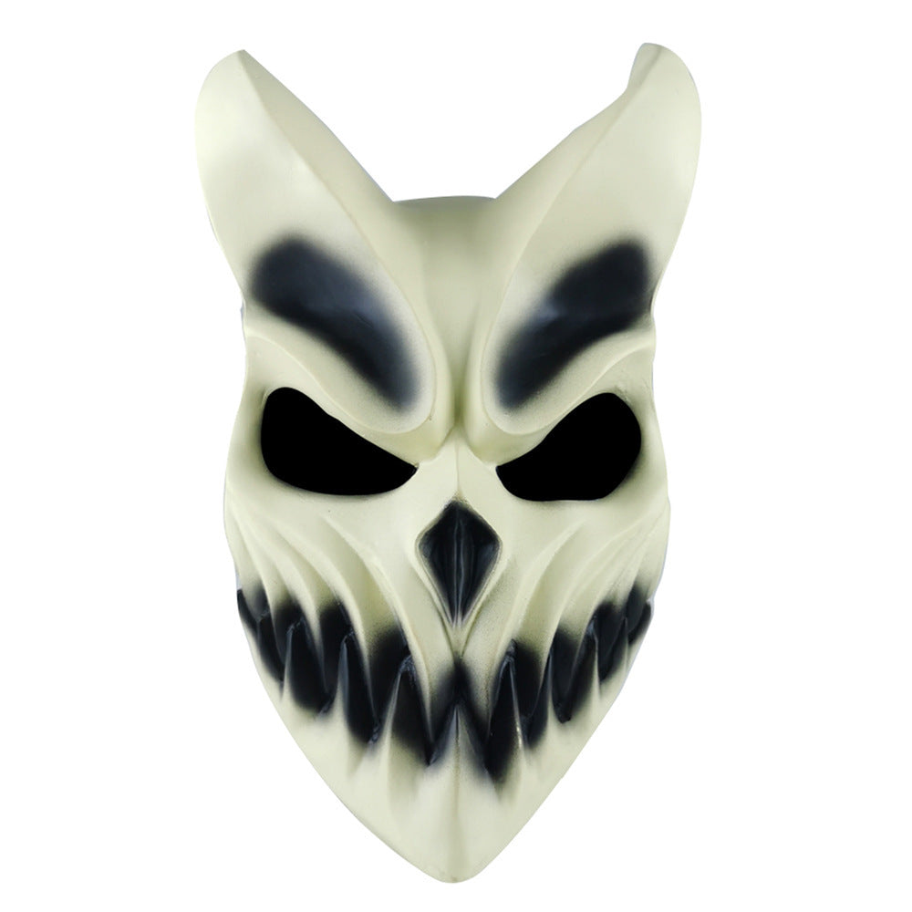 Mund bewegliche PVC-Maske Halloween Ball Requisiten 8