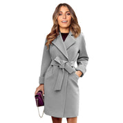 NOLA | Höst-vinter trenchcoat lång jacka