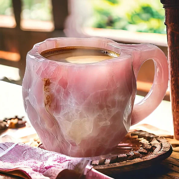 Neue Mineralkristallkaffeetassen 3