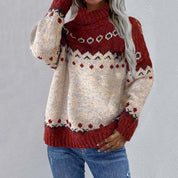 Joy | Mysig jultröja i vintage-stil för damer