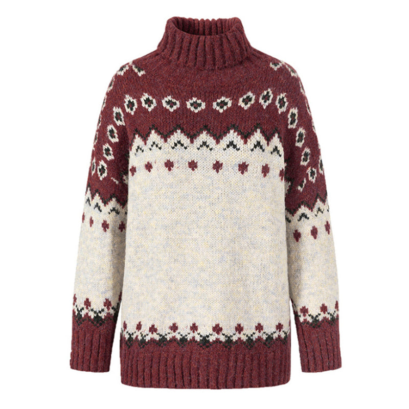 Joy | Mysig jultröja i vintage-stil för damer