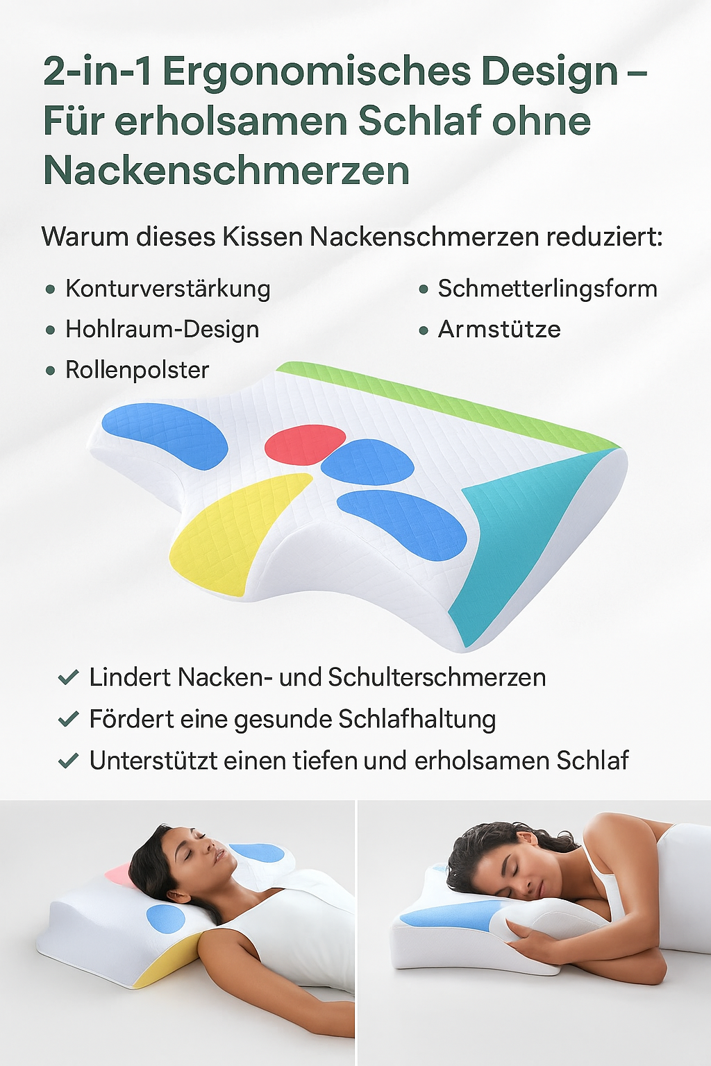 Orthopädisches Memory Kissen – DreamAlign 3