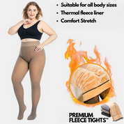 Premium fleece-strumpbyxor