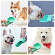 PawSip | Auslaufsichere, tragbare Hunde-Trinkflasche für Reisen und Spaziergänge im Freien 4
