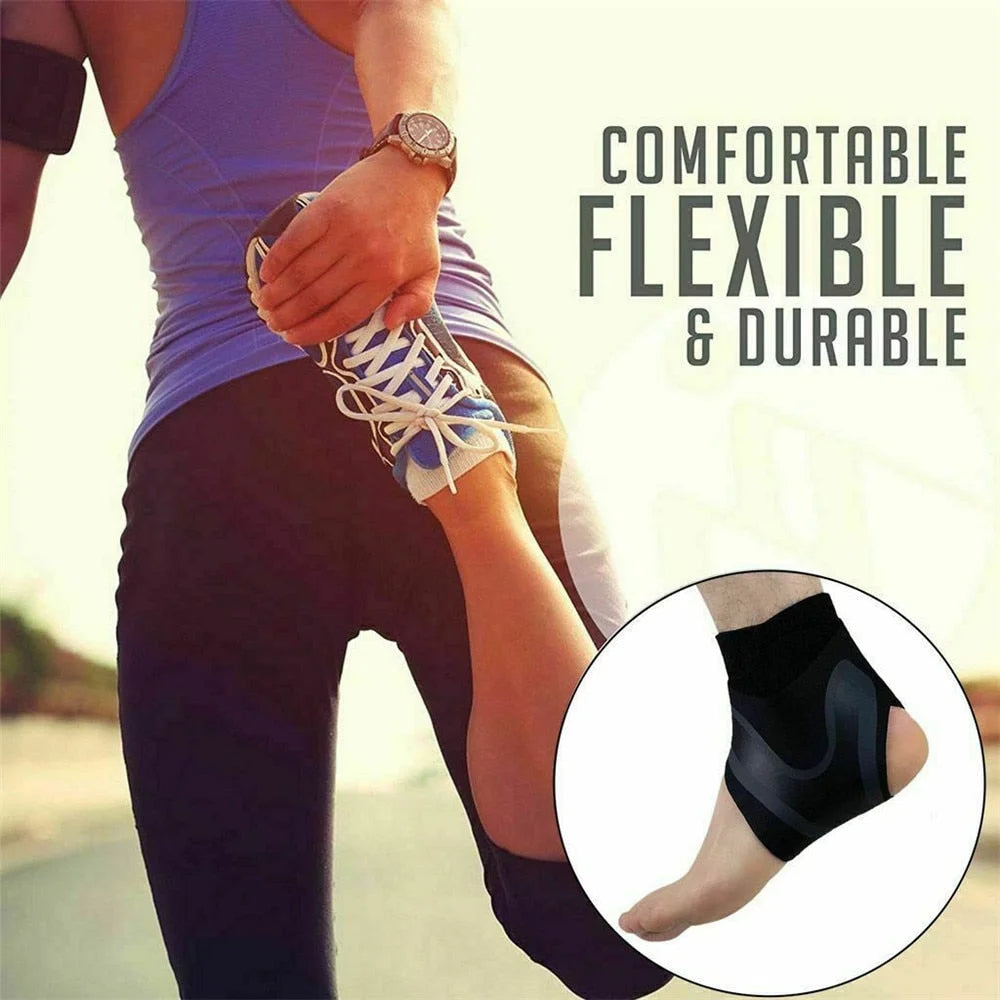 Plantar -Knöchel X -Wrap -Klammer -Kompressionshülle 7