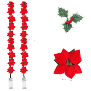 Poinsettia Glow | LED-Sternengirlande für die Weihnachtsdekoration 7