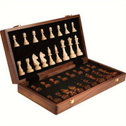Premium -Holzschach -Set - perfekt für das Wettbewerbsspiel 0