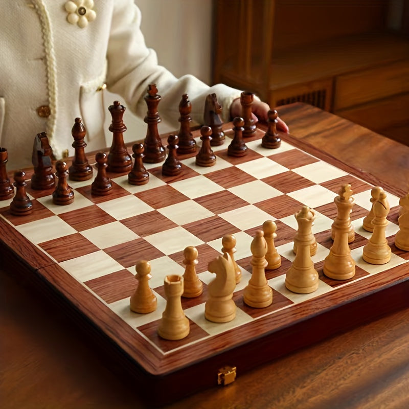 Premium -Holzschach -Set - perfekt für das Wettbewerbsspiel 4