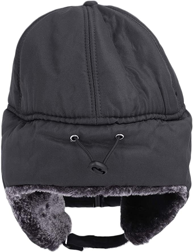 Premium -Männer Winterkaltes Wetter Schneehut mit Ohrklappen und Rand 5