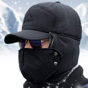 Premium -Männer Winterkaltes Wetter Schneehut mit Ohrklappen und Rand 6