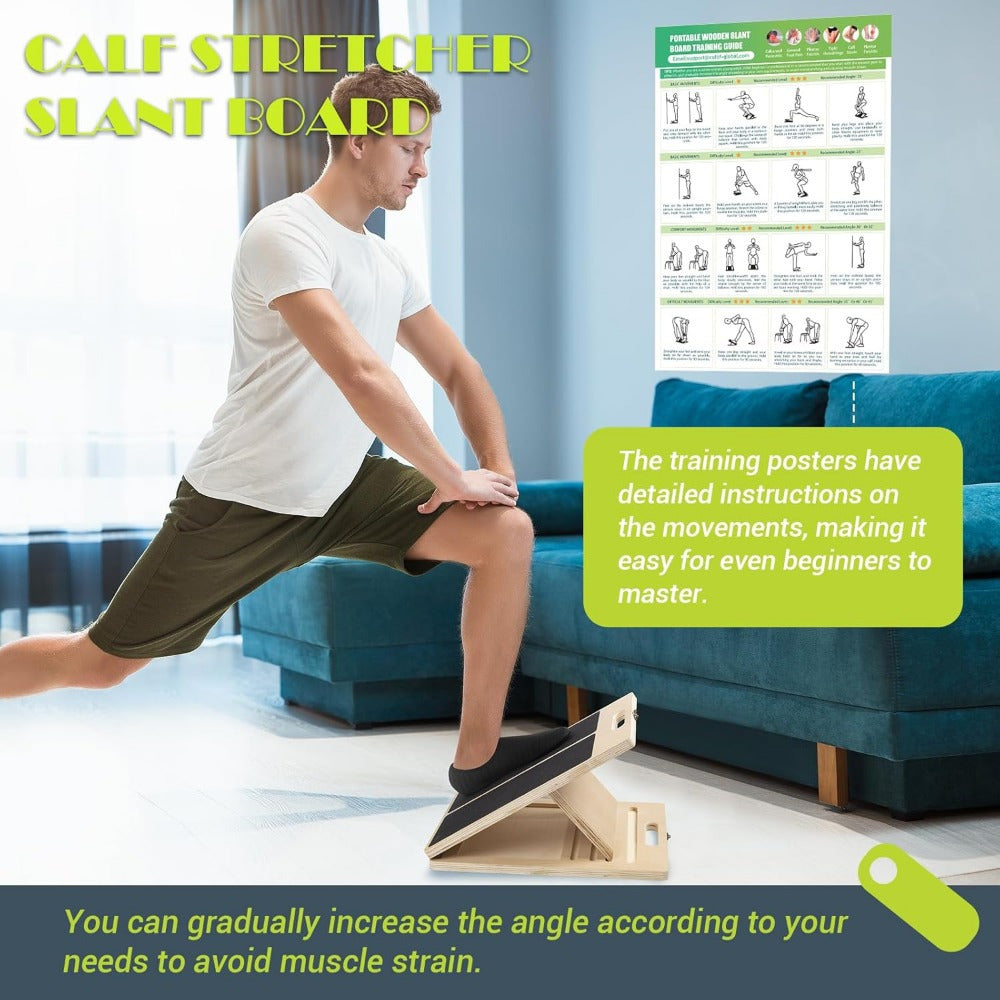 Pro Wadenstreckbrett – Verstellbar und tragbar für optimale Dehnung 5