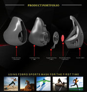 Professionelle Trainingsmaske – Verbessert Lungenkapazität und Fitness 2
