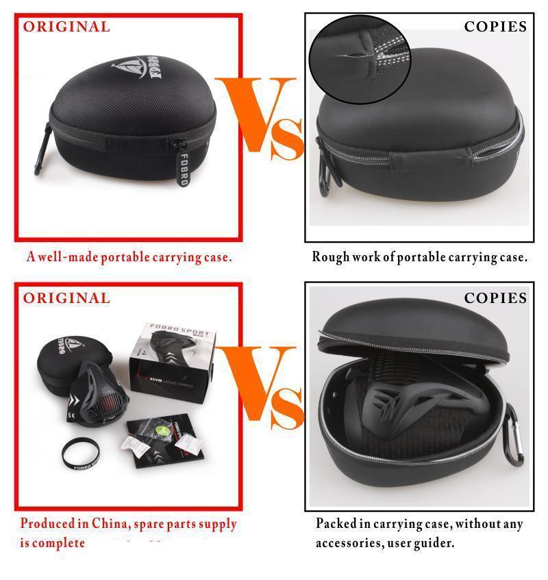 Professionelle Trainingsmaske – Verbessert Lungenkapazität und Fitness 6